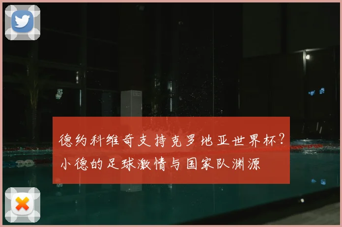 德约科维奇支持克罗地亚世界杯?小德的足球激情与国家队渊源